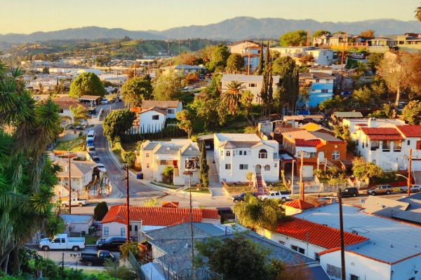 Los Angeles hill community