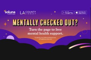 Soluna App - Mentally checked out? Turn the page to free mental health support